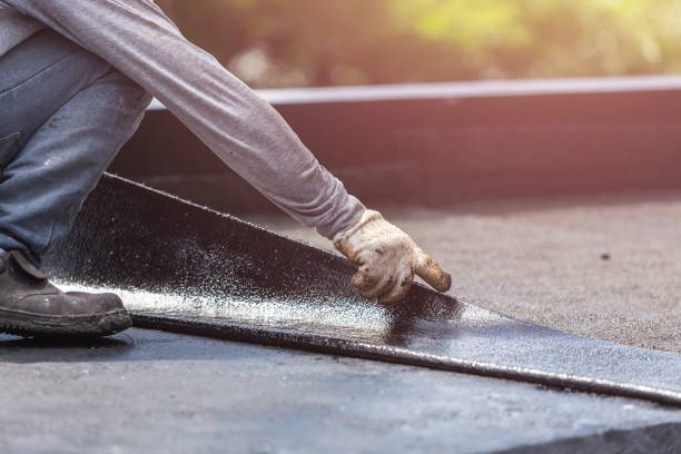 Professional Waterproofing technician working in Cato, NY